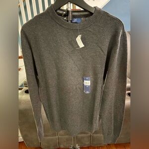 George Men's Charcoal Crewneck Sweater